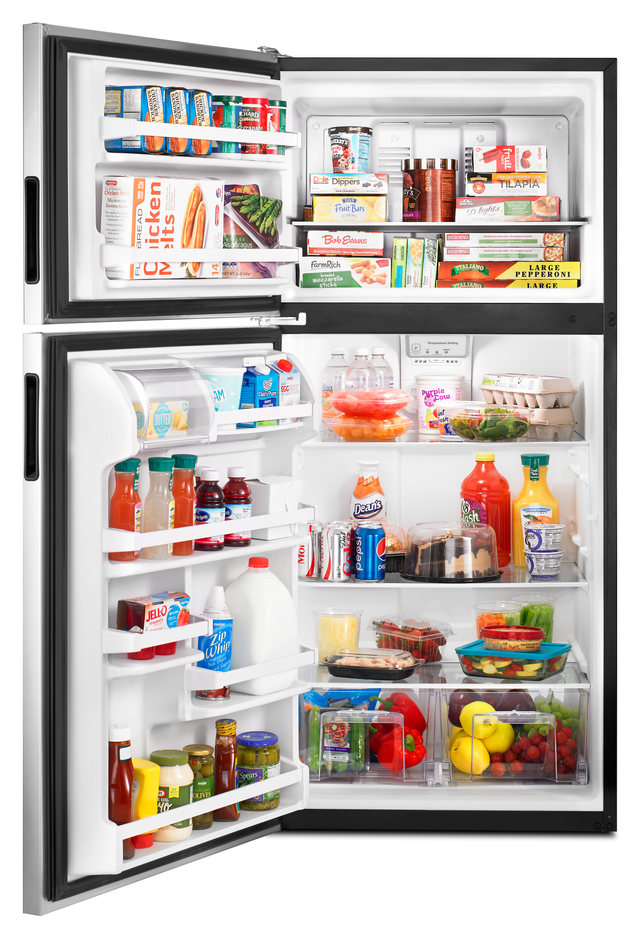 Réfrigérateur à congélateur supérieur de 30 po Amana® de 18,2 pi³ - Acier inoxydable 7