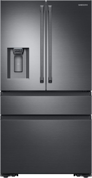 Samsung 23 Cu. Ft. Counter Depth French Door Refrigerator-Fingerprint Resistant Black Stainless Steel