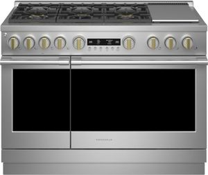 Monogram® Statement Collection 48" Stainless Steel Pro Style Natural Gas Range