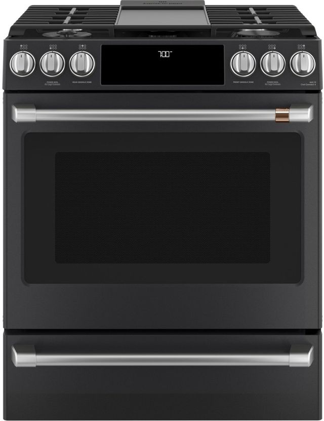 Café™ 30" Stainless Steel Free Standing Gas Range 1