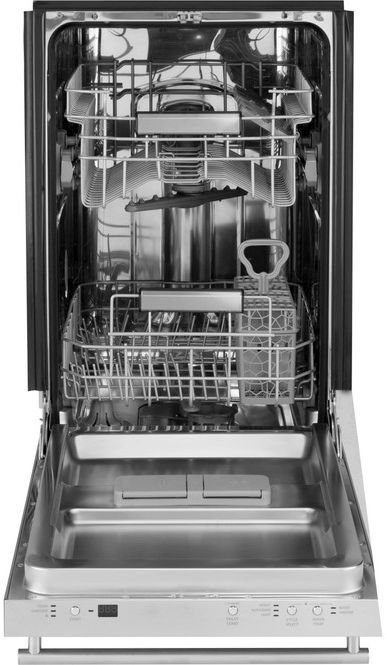 GE Profile 18 Built In Dishwasher in Stainless Steel