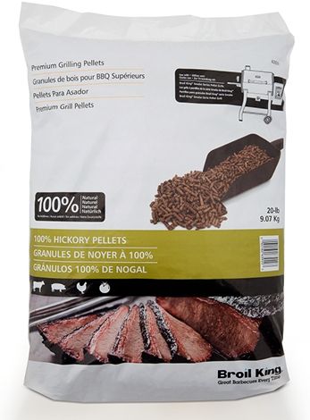 Broil King® 20 lbs. Hickory Wood Pellets-1