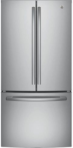 GE® Series 24.8 Cu. Ft. Stainless Steel French Door Refrigerator