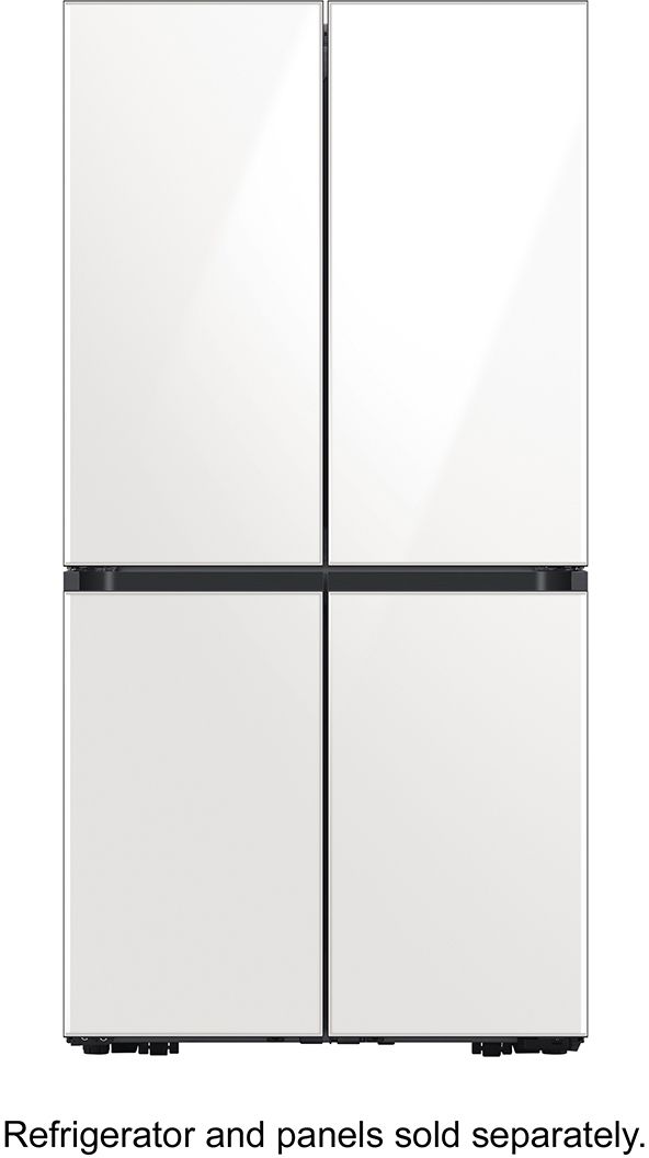Samsung BESPOKE White Glass Refrigerator Bottom Panel-1