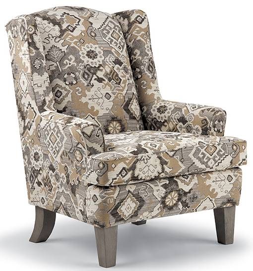 Best® Home Furnishings Andrea Wing Back Chair 13