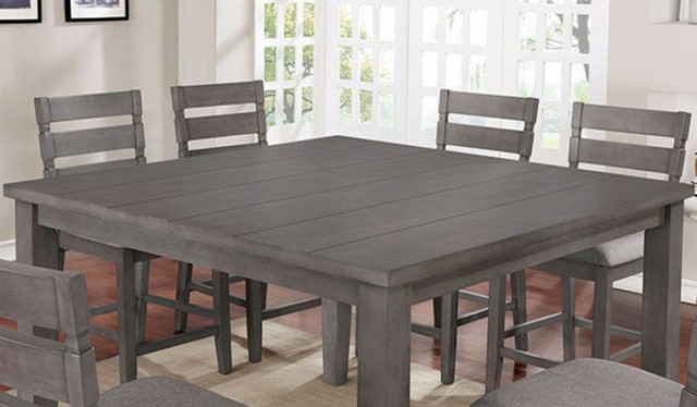 Furniture of America® Viana Gray Counter Height Dining Table
