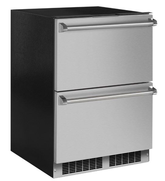 Marvel Professional 5.0 Cu. Ft. Stainless Steel Refrigerator Drawers 0