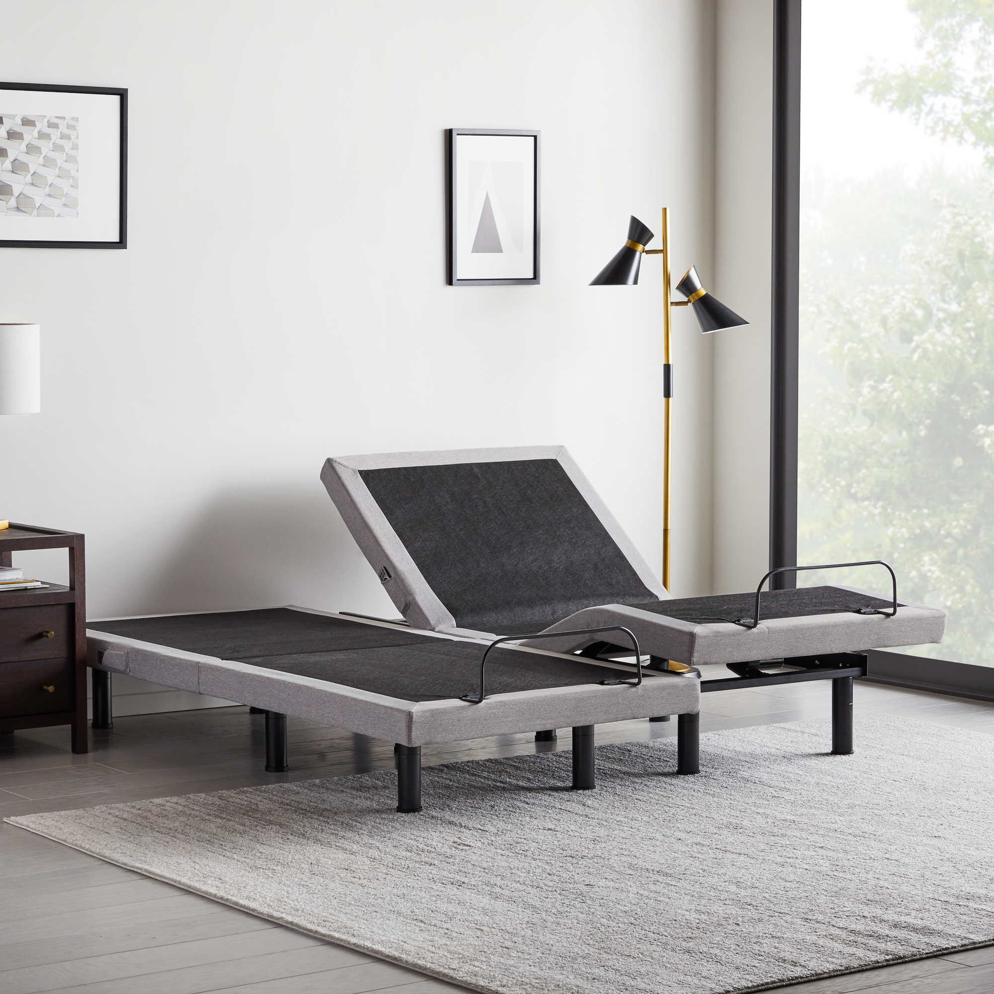 Malouf® Structures™ M555 Full Adjustable Bed Base | The Sleep Shop