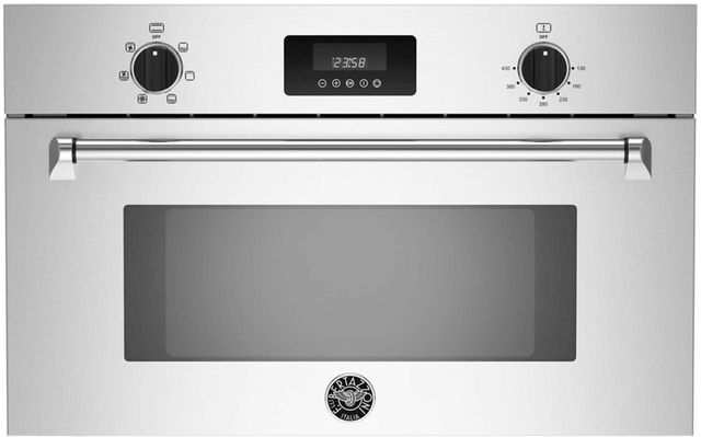 Bertazzoni Master Series 30" Stainless Steel Electric Built in Oven/Micro Combo