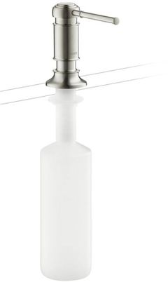 AXOR® Montreux Steel Optic Soap Dispenser