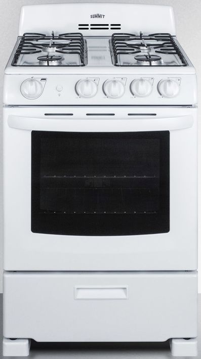 summit 24 inch gas range