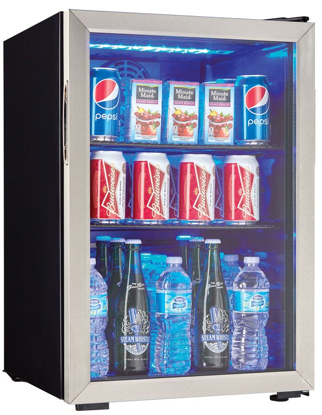 Danby® 2.6 Cu. Ft. Stainless Steel Beverage Center 0