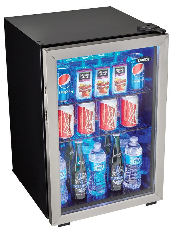 Danby® 2.6 Cu. Ft. Stainless Steel Beverage Center 4