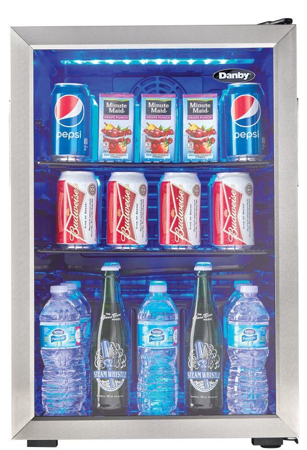 Danby® 2.6 Cu. Ft. Stainless Steel Beverage Center 5