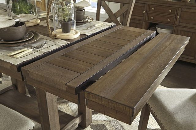 Table haute rectangulaire hauteur comptoir Moriville, brun, Signature Design by Ashley® 2