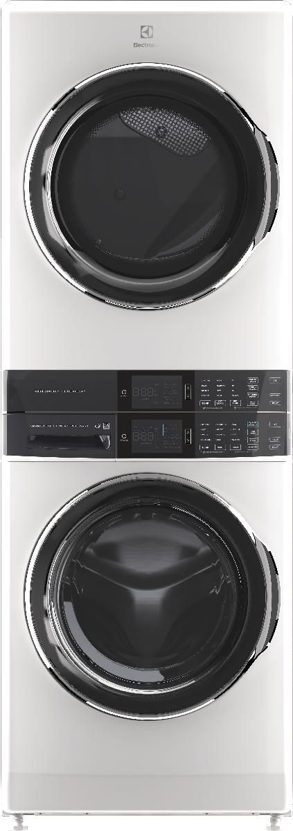 Electrolux Laundry Tower™ 5.2 Cu. Ft. Washer, 8.0 Cu. Ft. Electric Dryer White Stack Laundry