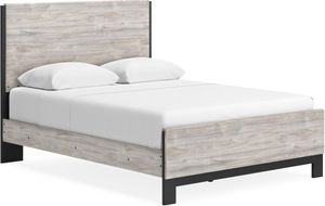 Benchcraft® Vessalli Gray Queen Panel Bed