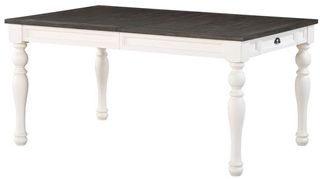Steve Silver Co.® Joanna Ivory & Charcoal Dining Table
