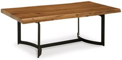 Signature Design by Ashley® Fortmaine Black/Brown Coffee Table