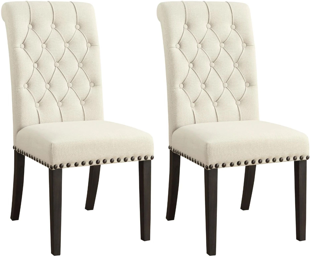 Extra high 2025 back dining chairs