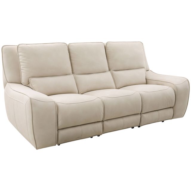 Cheers Enzo Cream Power Reclining Sofa with Power Headrests-1