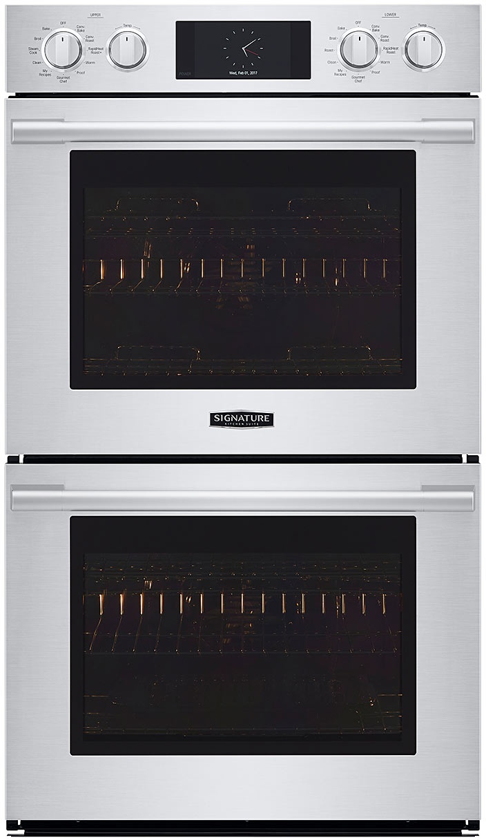 Signature Kitchen Suite 30" Stainless Steel Double Electric Wall Oven