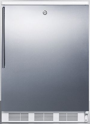 Accucold® by Summit® 5.1 Cu. Ft. Stainless Steel Under the Counter Refrigerator