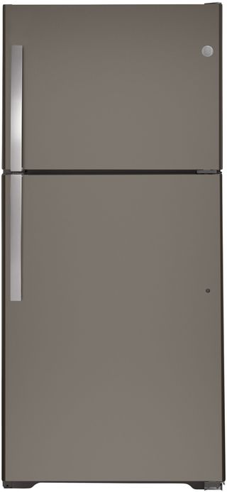GE® 19.1 Cu. Ft. Slate Top Freezer Refrigerator
