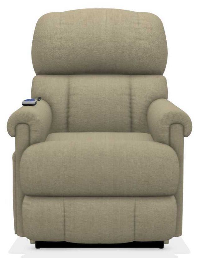 La-Z-Boy® Pinnacle Platinum Khaki Power Lift Recliner with Massage and Heat