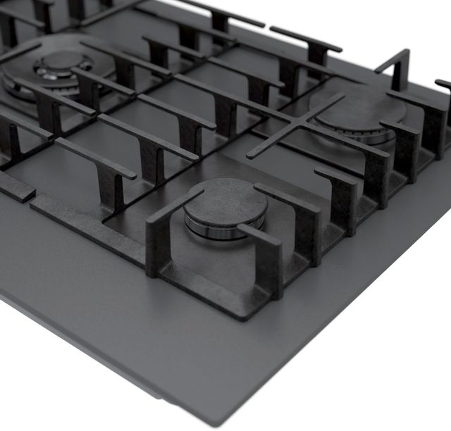Bosch Benchmark® 36" Gray Tempered Glass Gas Cooktop 12