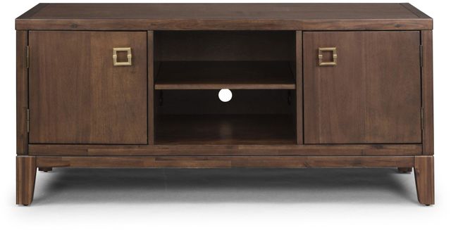 homestyles® Bungalow Brown Entertainment Console-1
