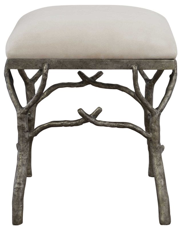 Uttermost Lismore Off-White Small Bench-2