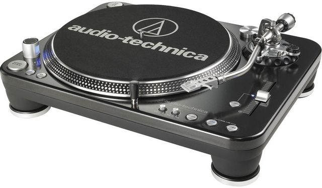 Audio-Technica® AT-LP1240-USB Direct-Drive Professional DJ Turntable 0