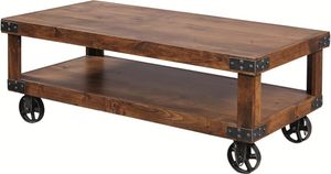 Aspenhome® Industrial Fruitwood Cocktail Table