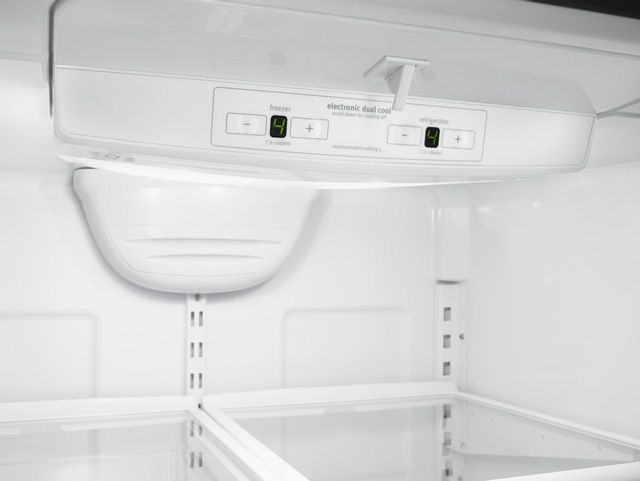 Whirlpool® 18.7 Cu. Ft. Black Bottom Freezer Refrigerator 2