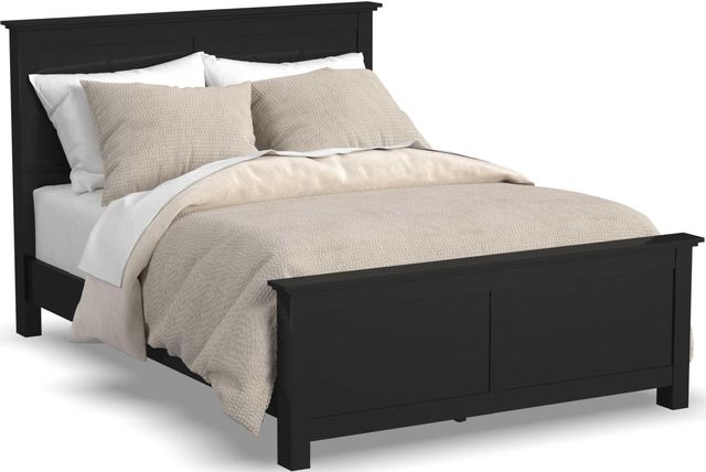 homestyles® Oak Park 3-Piece Black Queen Panel Bedroom Set-1