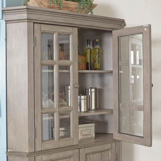 homestyles® Walker Gray Corner Cabinet 7