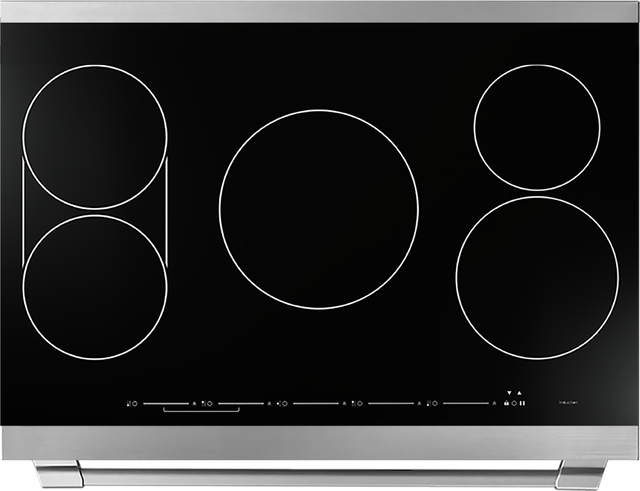 Dacor® Heritage 30" Stainless Steel Induction Pro Range-3