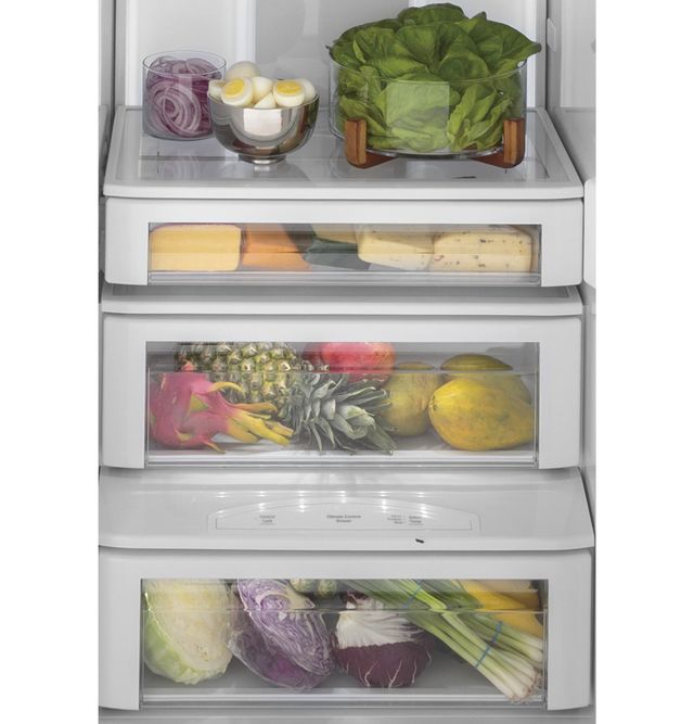 GE Profile™ 24.5 Cu. Ft. Stainless Steel Built In Side-by-Side Refrigerator 9