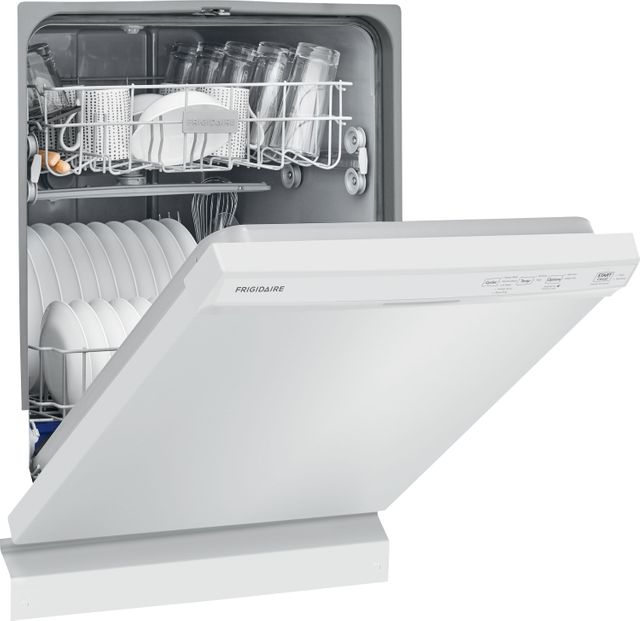 Frigidaire® 24" White Built In Dishwasher-FFCD2418UW-3