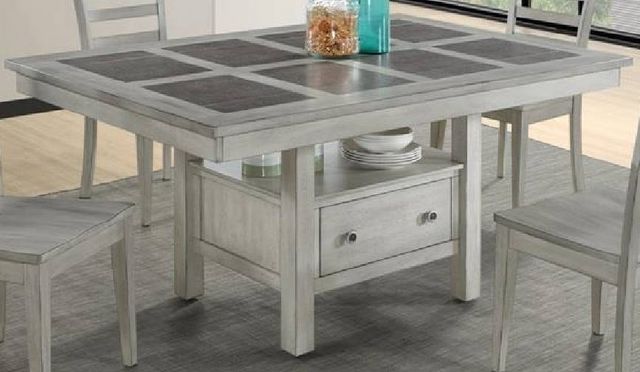 Urban Styles Furniture Arlington Smoke Gray Dining Table | Furniture Time