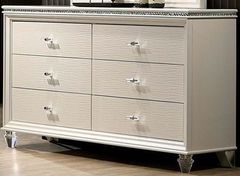 Furniture of America® Allie Pearl White Youth Dresser