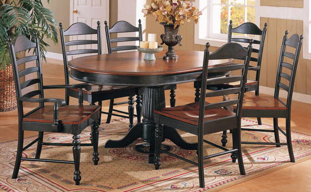 Winners Only Inc. Home Dining Cottage Single Pedestal Table