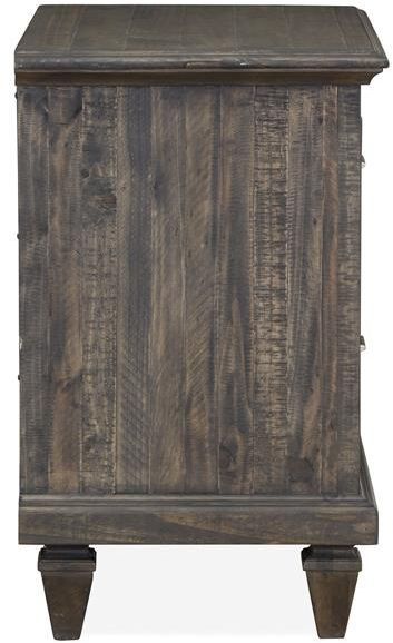 Magnussen Home® Calistoga Weathered Charcoal Drawer Nightstand