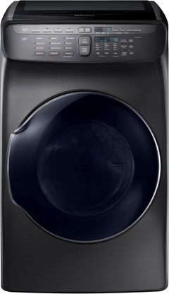 Samsung 7.5 Cu. Ft. Black Stainless Steel FlexDry™ Electric Dryer