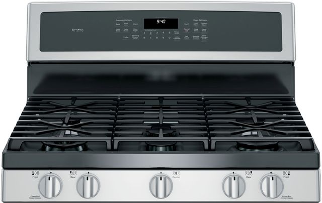 GE® Profile™ Series 30" Stainless Steel Free Standing Gas Convection Range 5