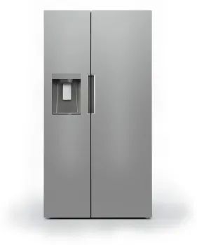 Midea® 26.3 Cu. Ft. Stainless Steel Side-by-Side Refrigerator 0