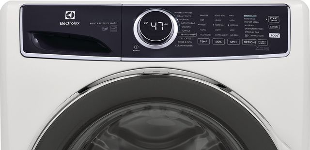 Electrolux 5.2 Cu. Ft. White Front Load Washer 27