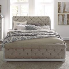 Liberty Magnolia Manor Queen Upholstered Sleigh Bed