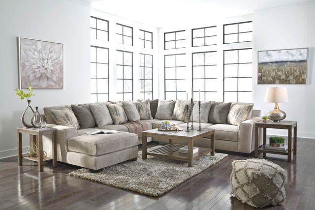 Benchcraft® Ardsley 4-Piece Pewter Sectional 10
